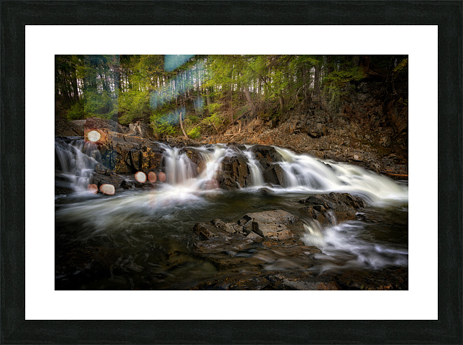 Houston Brook Cascade Picture Frame print