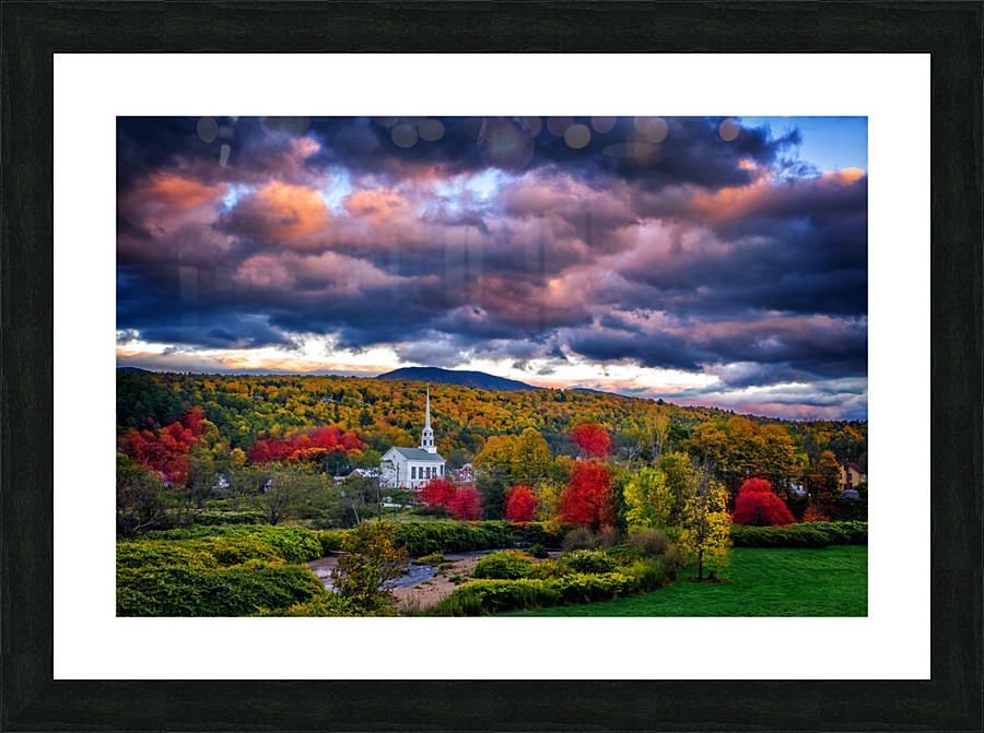 Stowe Autumn Picture Frame print