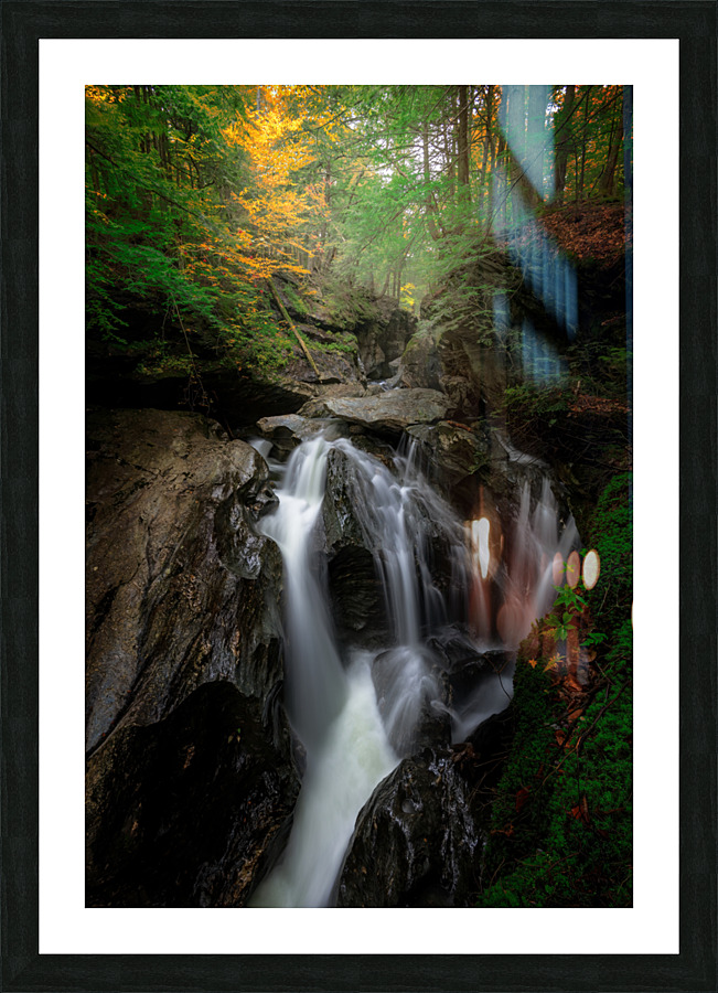 Bingham Falls Picture Frame print