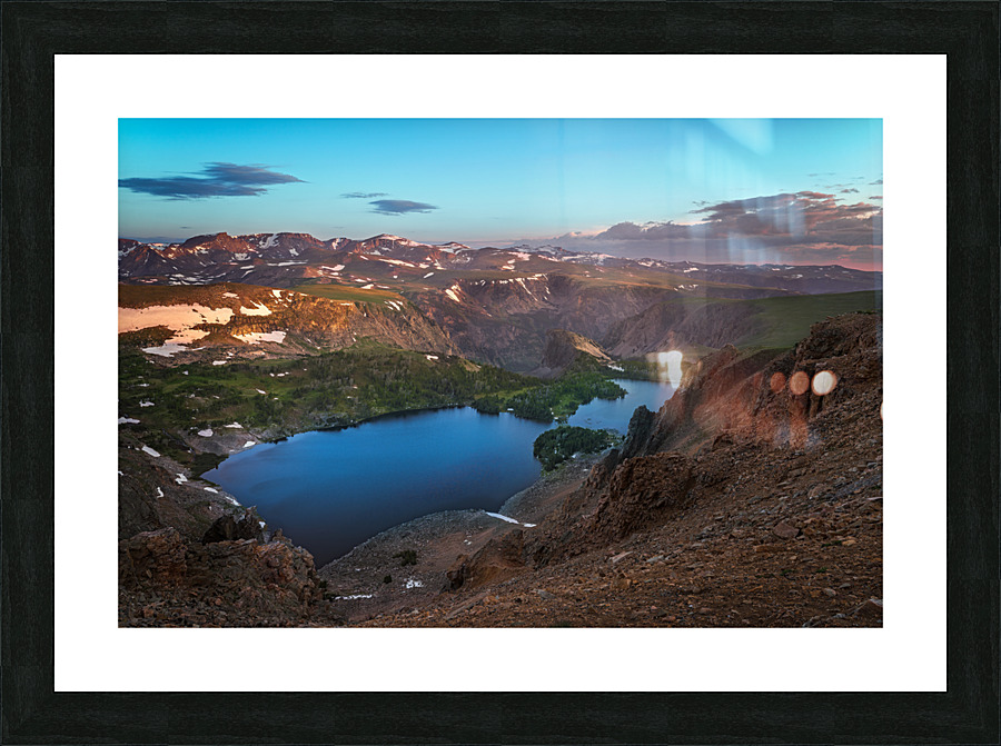 Beartooth Dawn Picture Frame print