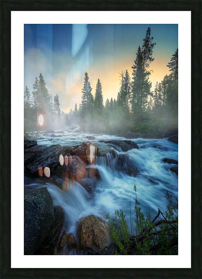 Crazy Creek Picture Frame print