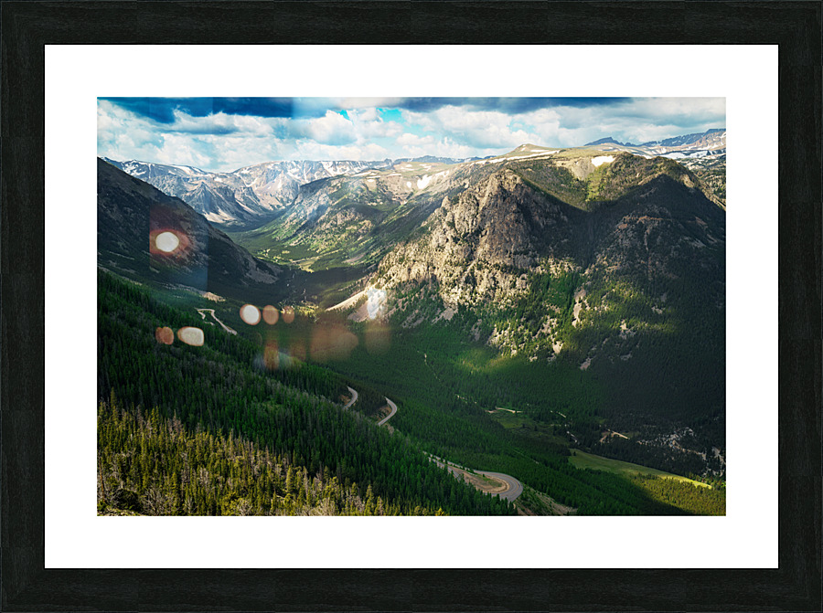 Hellroaring Canyon Picture Frame print