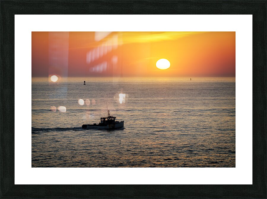 Heading Out at Sunrise Picture Frame print