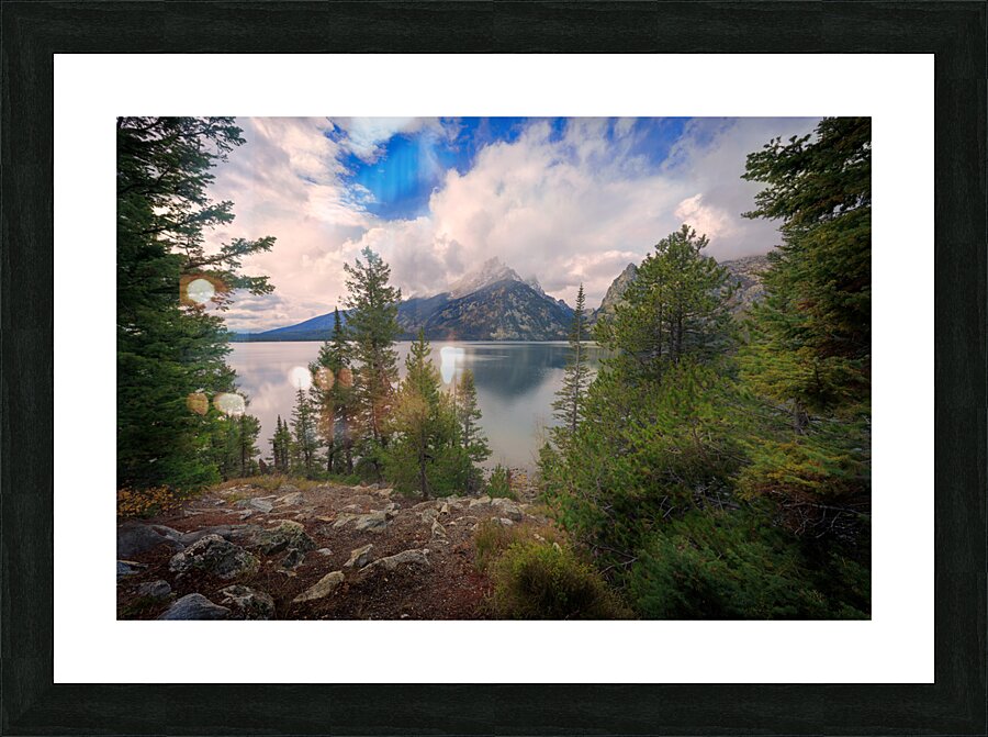 Jenny Lake Picture Frame print