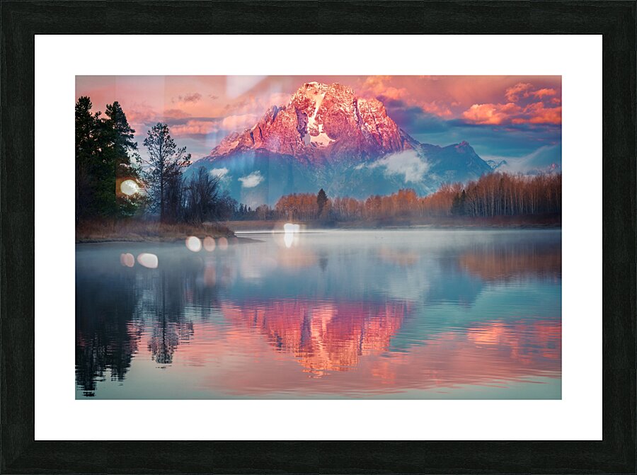 Mount Moran Picture Frame print