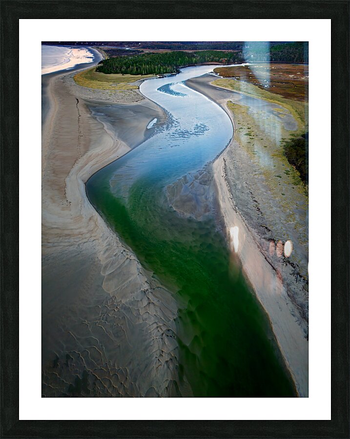 Morse River Picture Frame print