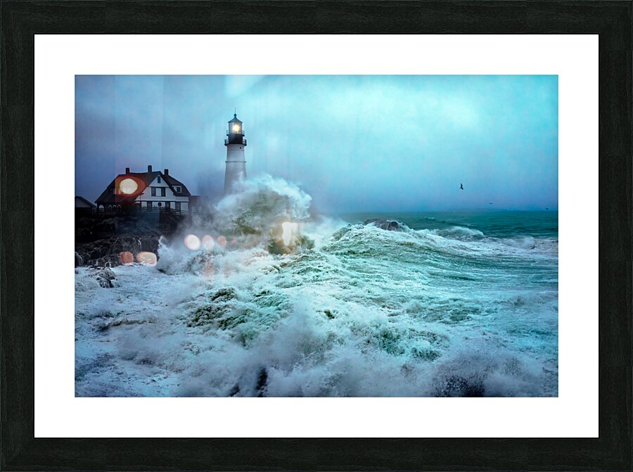 Neptunes Fury Picture Frame print