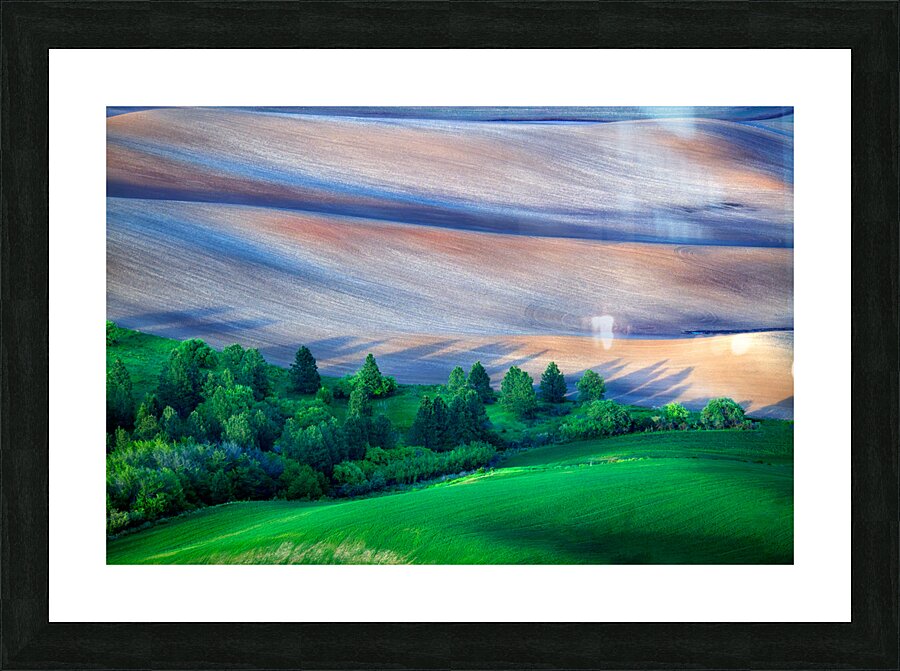 Palouse Shadows Picture Frame print