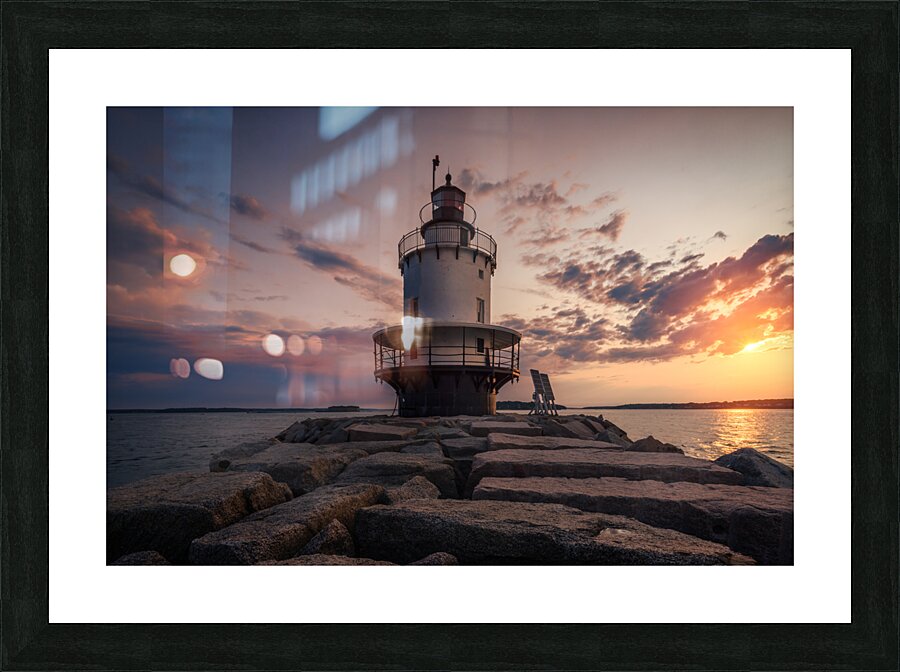 Sunrise at Spring Point Picture Frame print