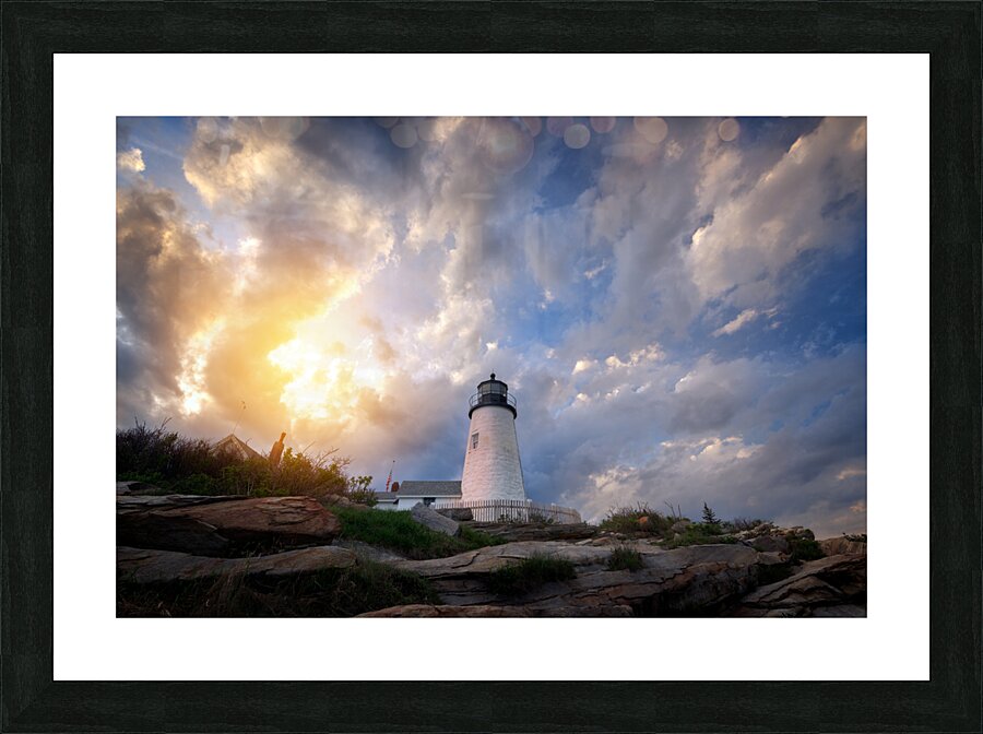 Gathering Clouds Redux Picture Frame print