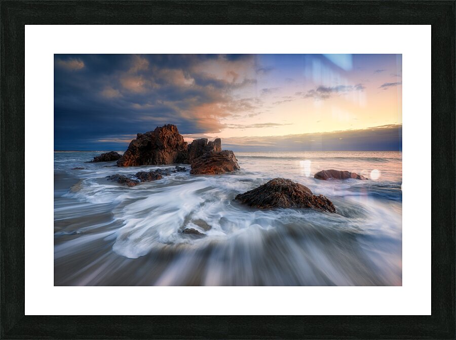 Sweeping Tides Picture Frame print