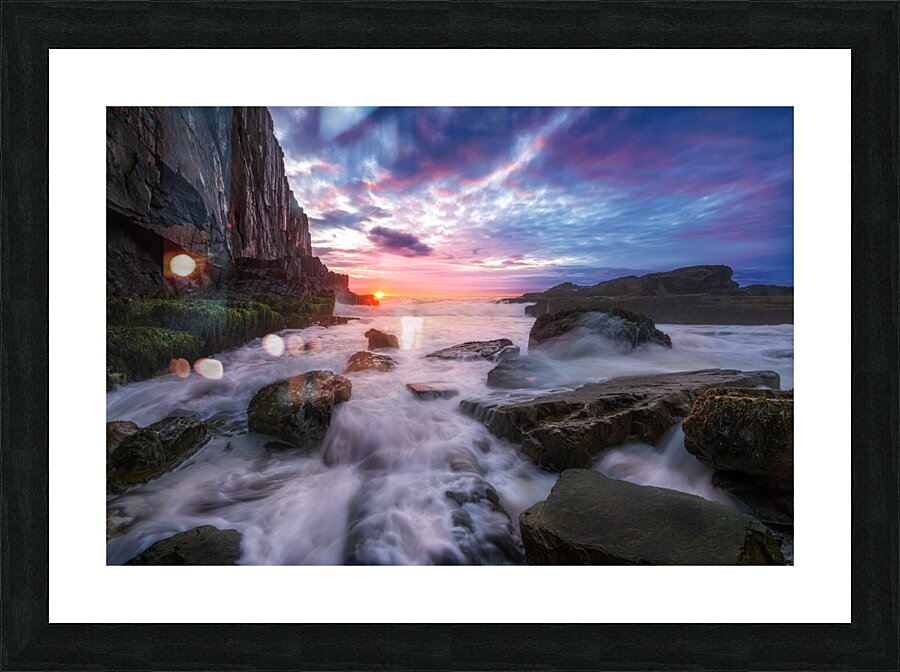 Bald Head Cliff Picture Frame print