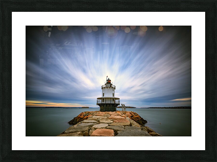 Spring Point Ledge Light Station Picture Frame print