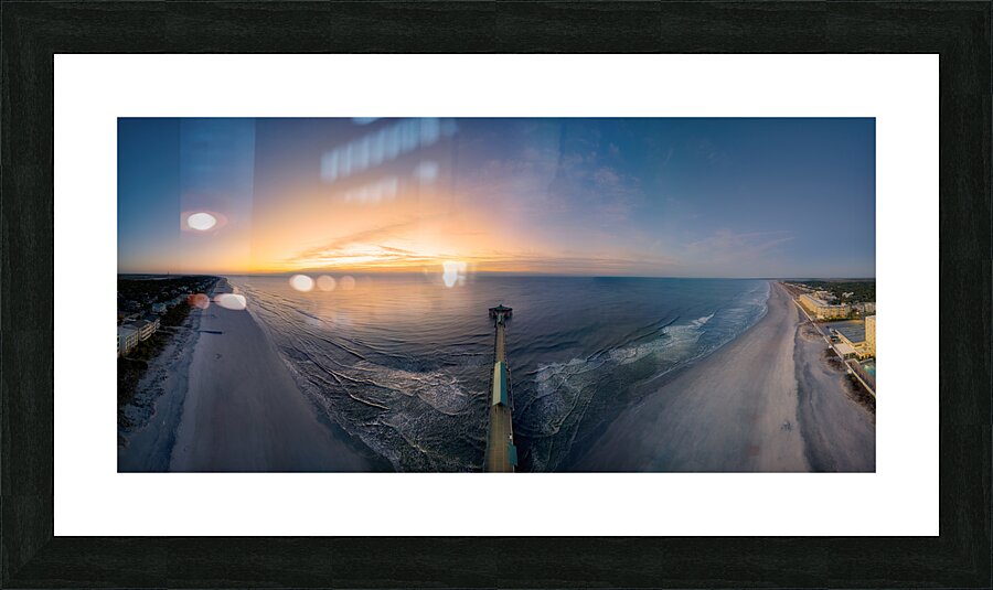 Folly Beach Picture Frame print