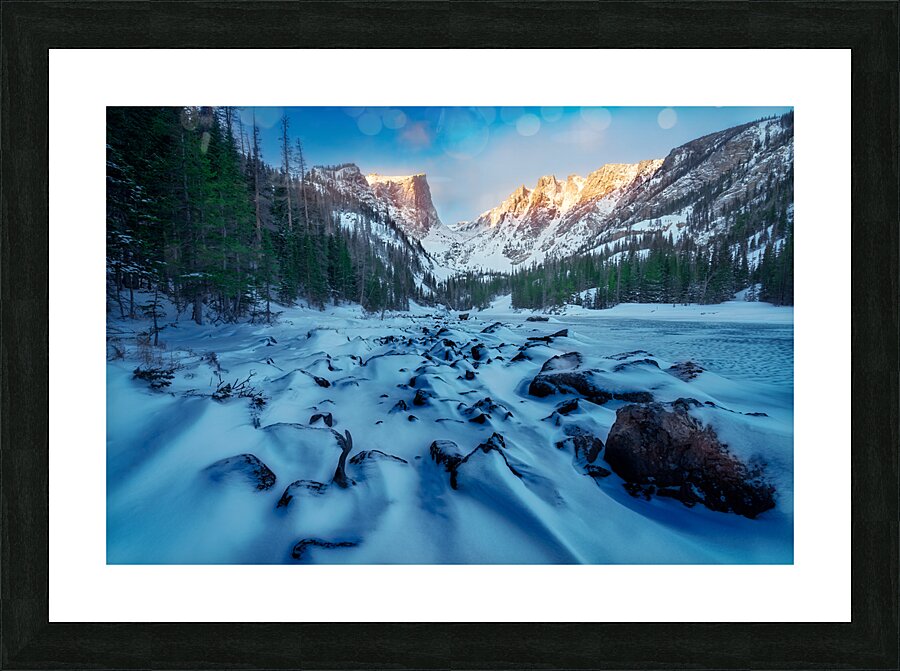 Blue Dreams Picture Frame print