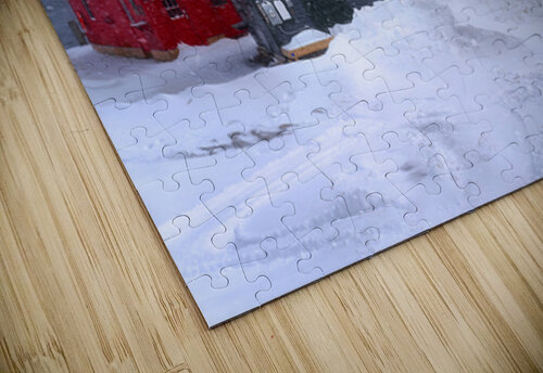 Winter at Five Islands Rick Berk puzzle