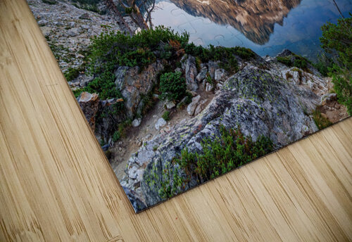 Sawtooth Lake Rick Berk puzzle