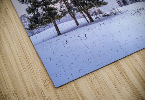 Winter at the Barn Rick Berk puzzle