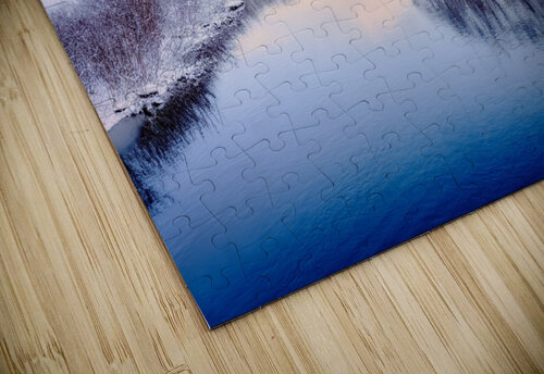 Winter on the Concord River Rick Berk puzzle