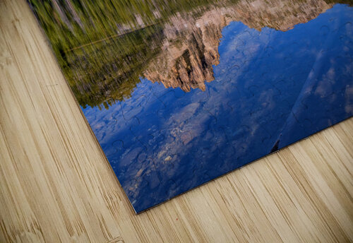 Sawtooth Reflections Rick Berk puzzle