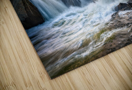 Sunset at Swift River Falls Rick Berk puzzle
