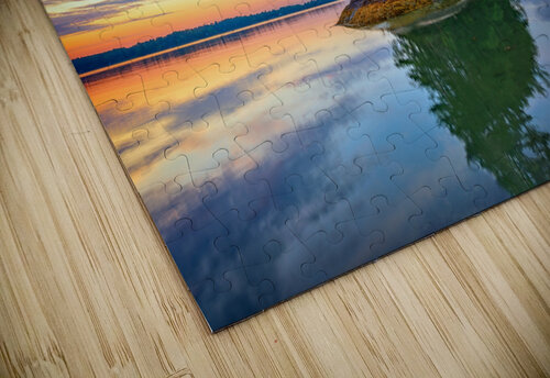 Wolfes Neck Reflections Rick Berk puzzle