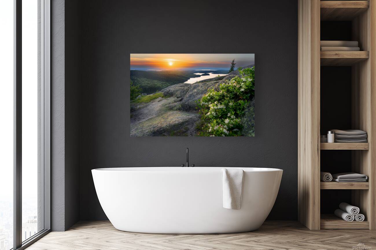 Sunset on Beech Mountain Reproduction