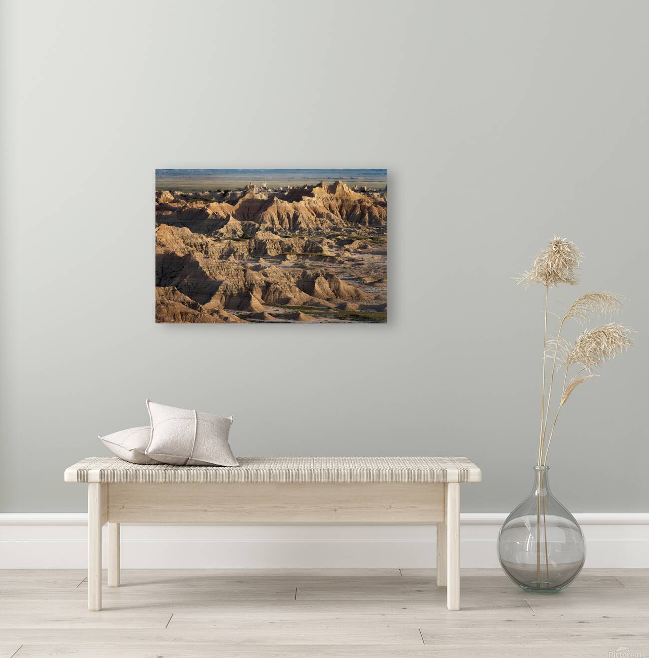 Pinnacles Sunset Reproduction