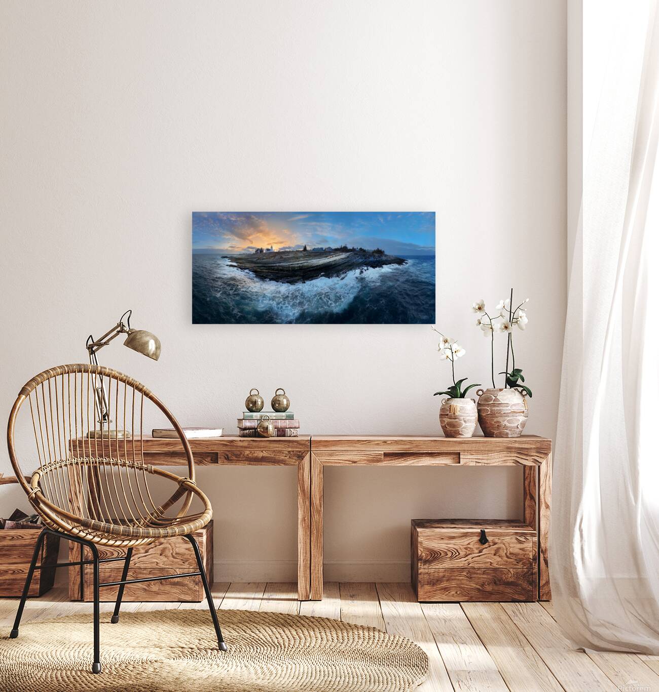 Pemaquid Sunset Reproduction