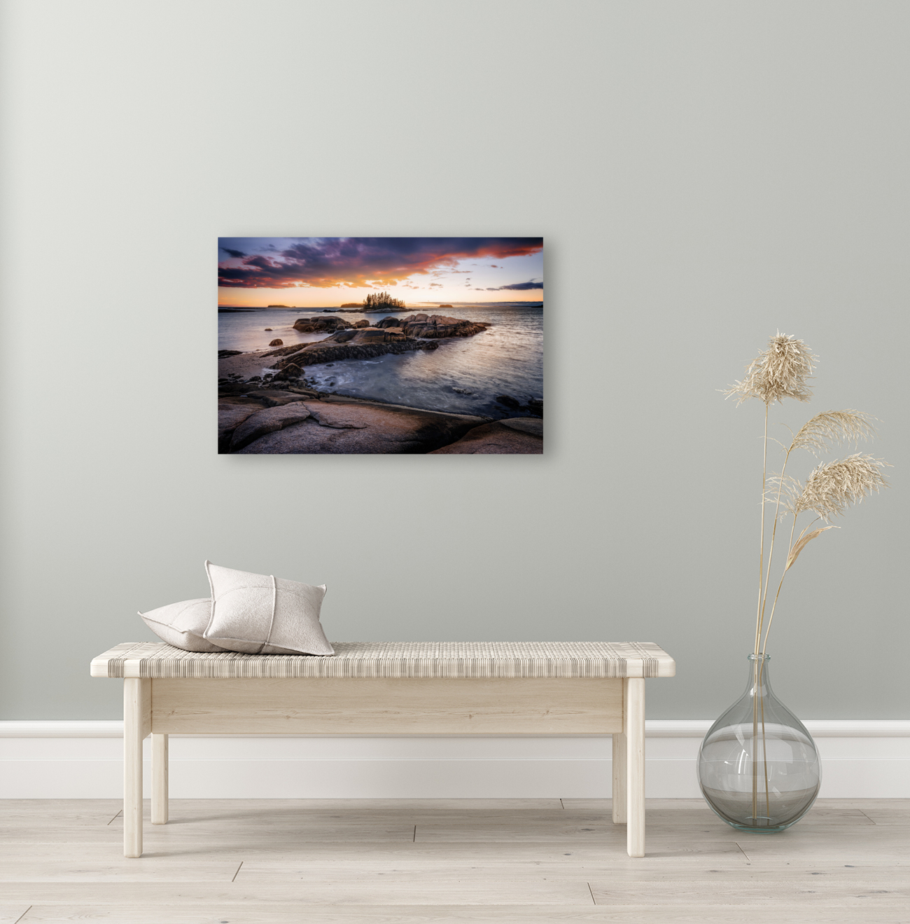 Deer Isle Sunset Reproduction