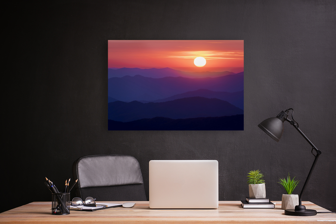 Appalachian Sunset Reproduction