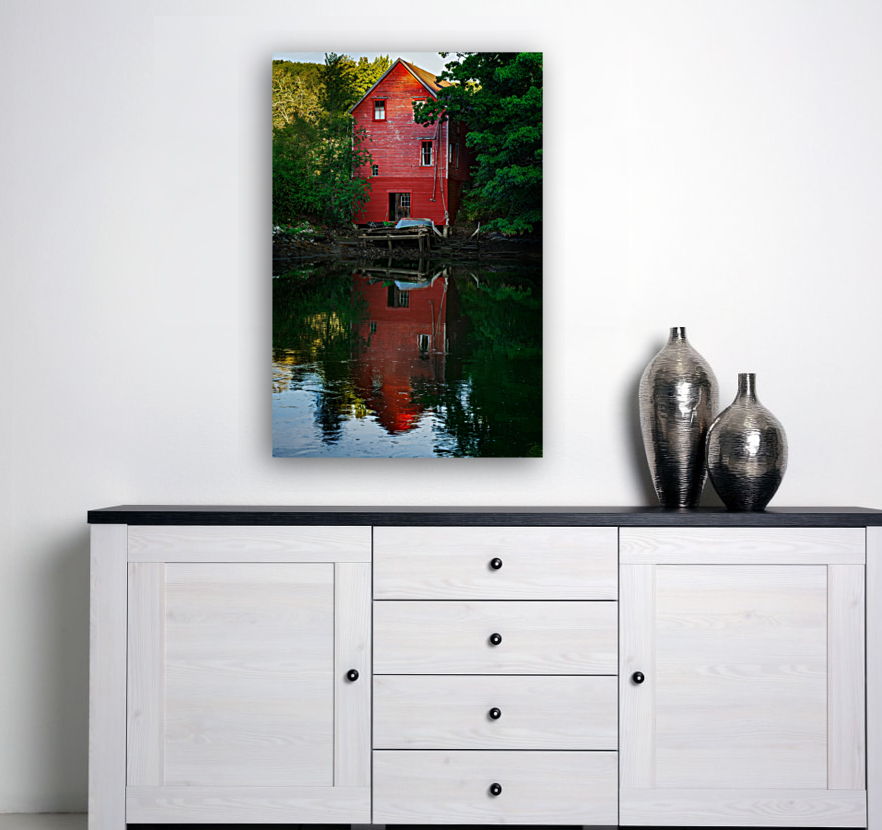 The Red Boathouse Reproduction