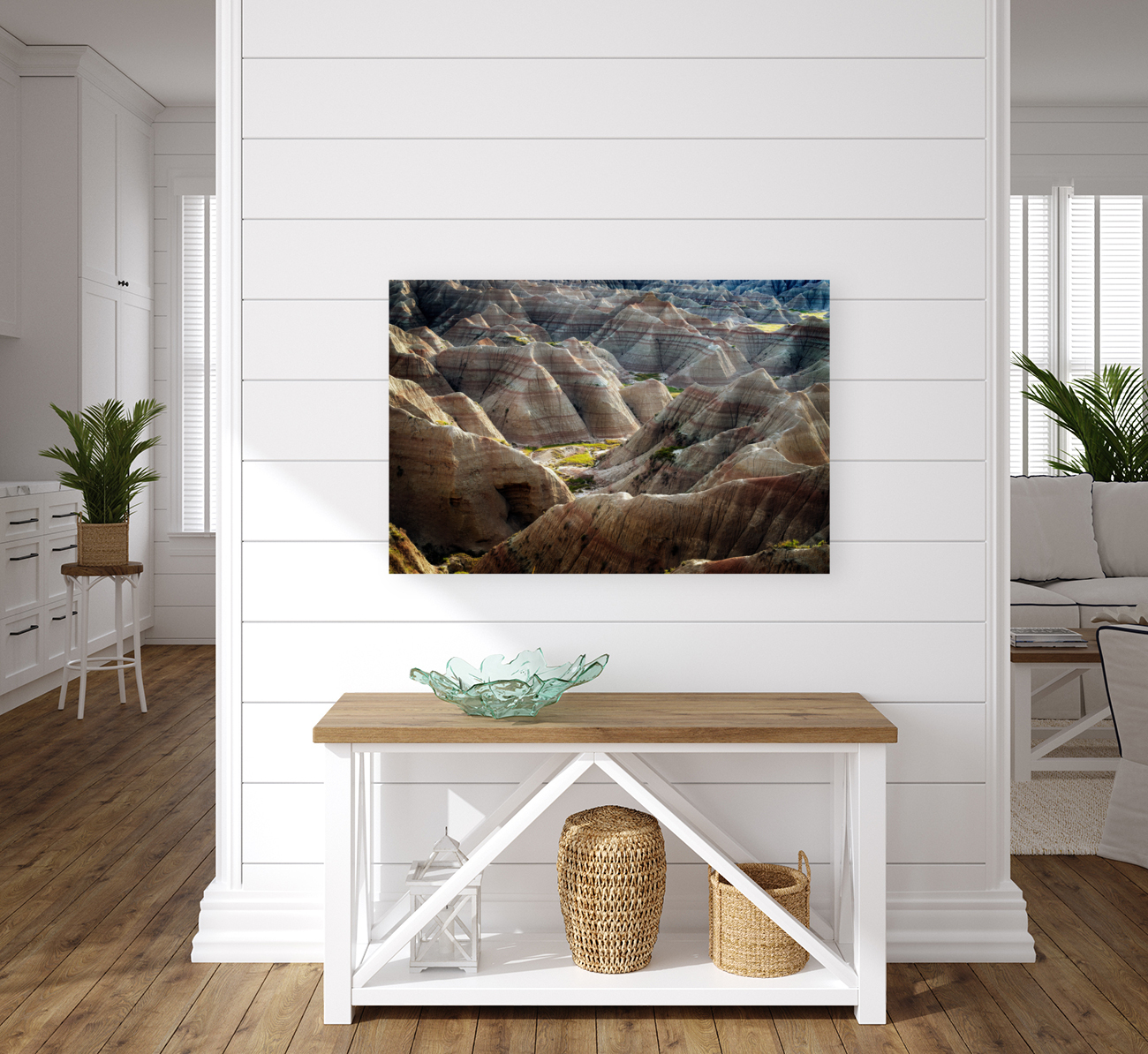 The Badlands Wall Reproduction