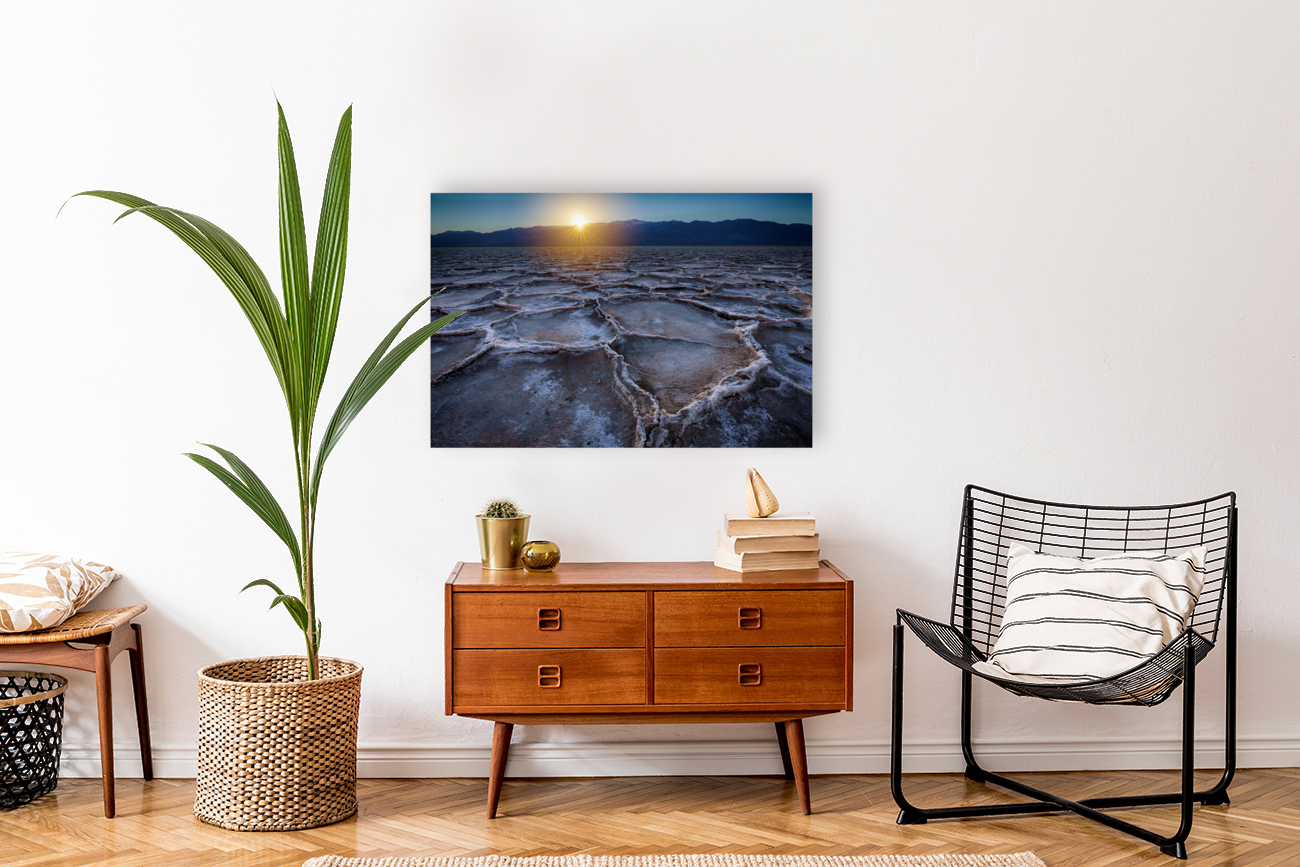 Badwater Sunset Reproduction