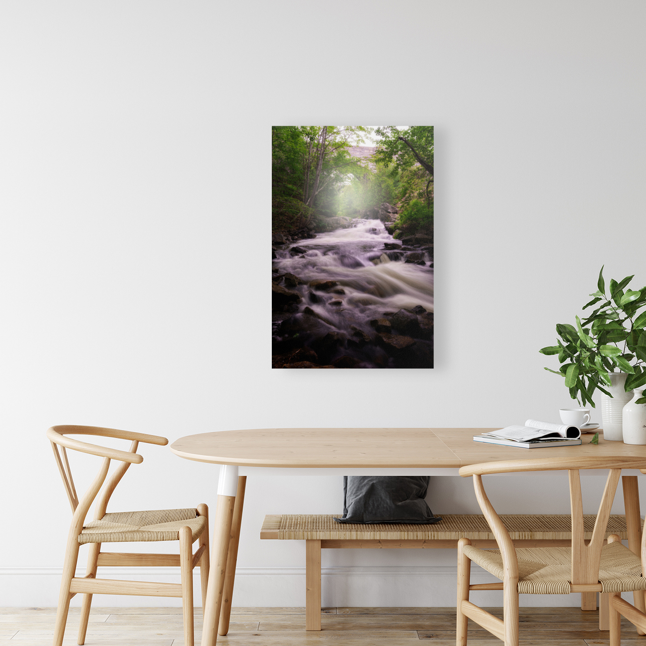 Spring Flow at Duck Brook Reproduction