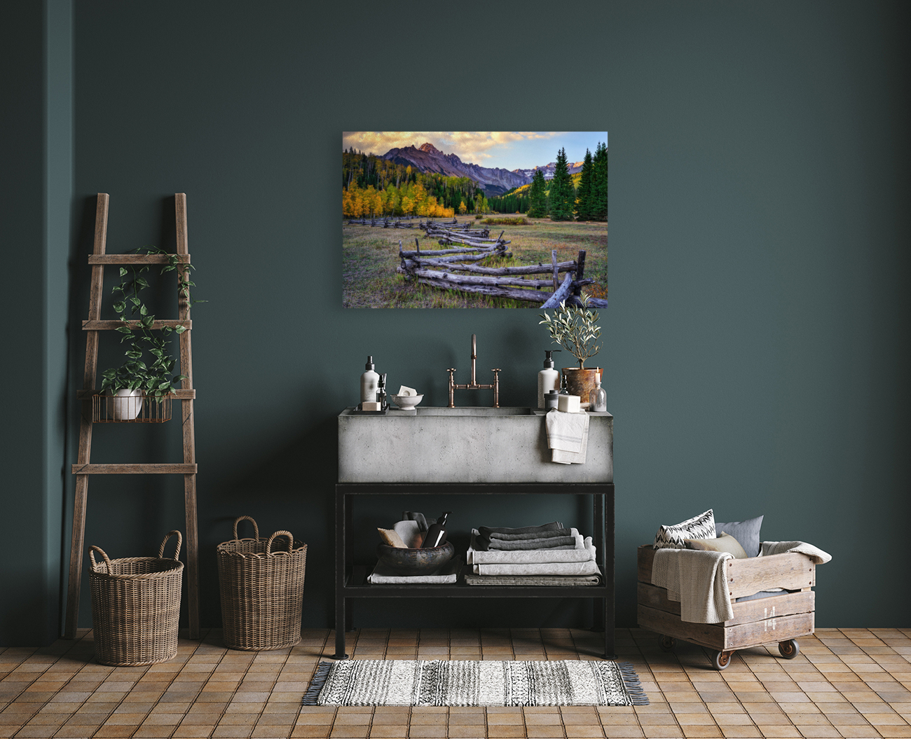 Mount Sneffels Reproduction