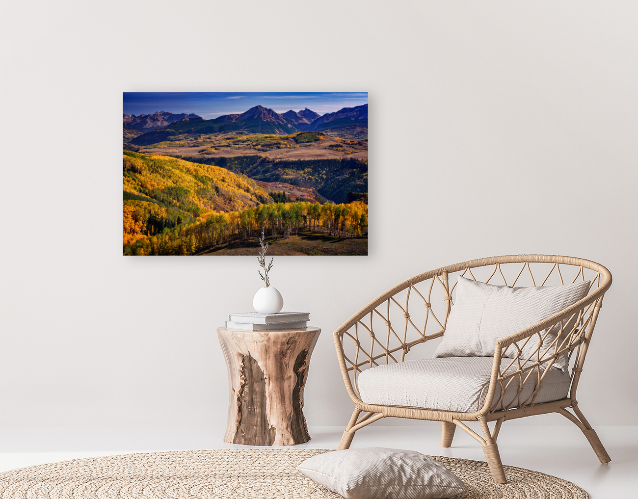 Sunshine Mountain Autumn Reproduction