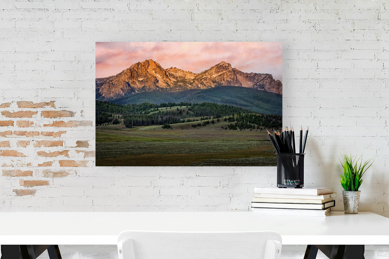 Sawtooth Pastel Reproduction
