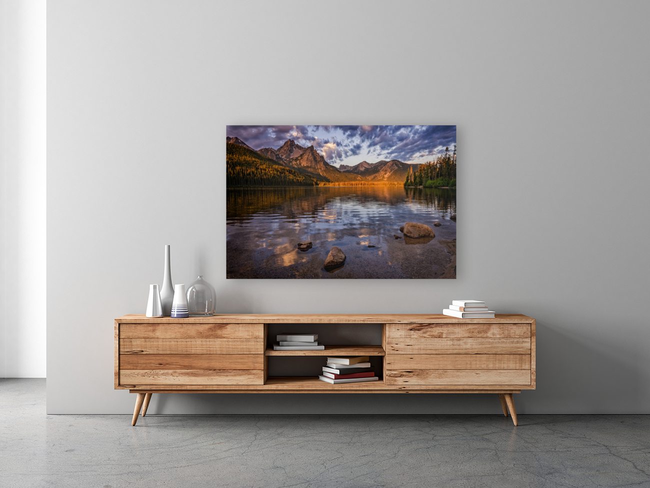 Sawtooth Afire Reproduction