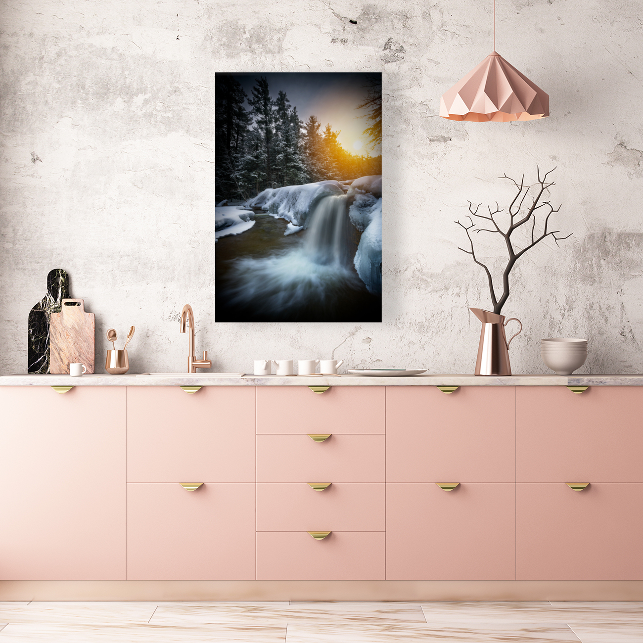 Winter Cascade Reproduction