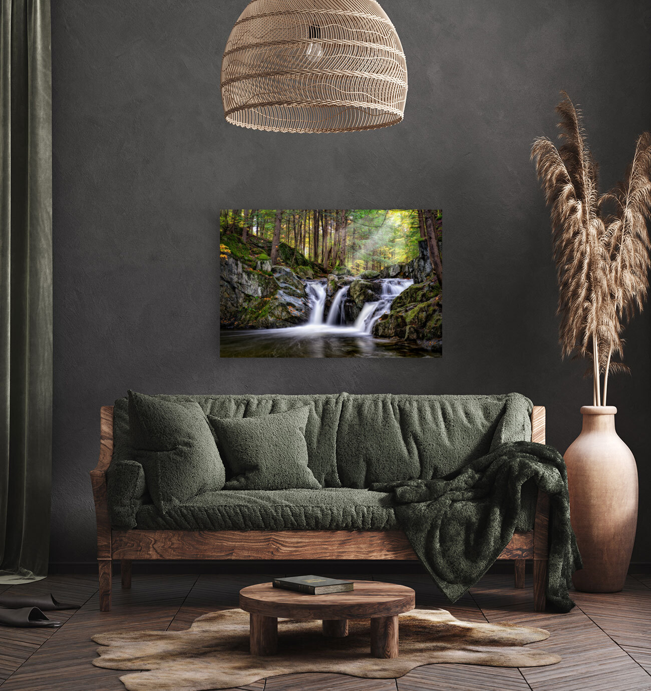 Hancock Brook Falls Reproduction