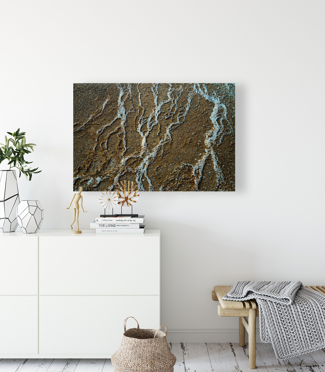 Grand Prismatic Abstract Reproduction