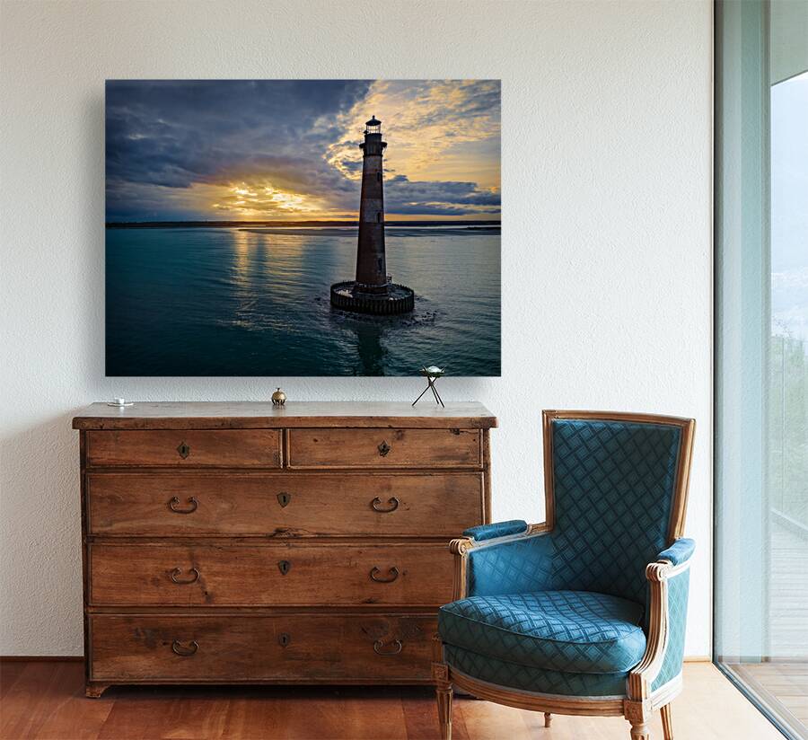 Morris Island Sunset Reproduction