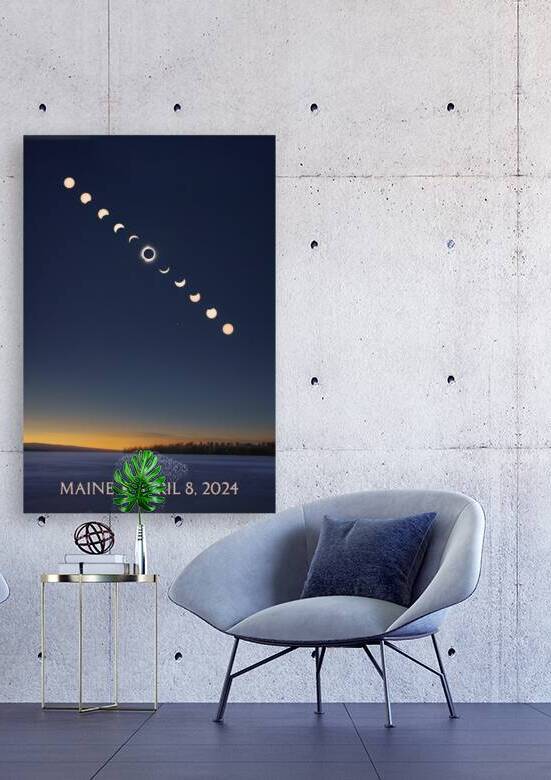 The Shadow of the Moon Commemorative by Rick Berk