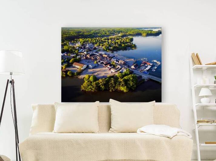Morning in Damariscotta by Rick Berk