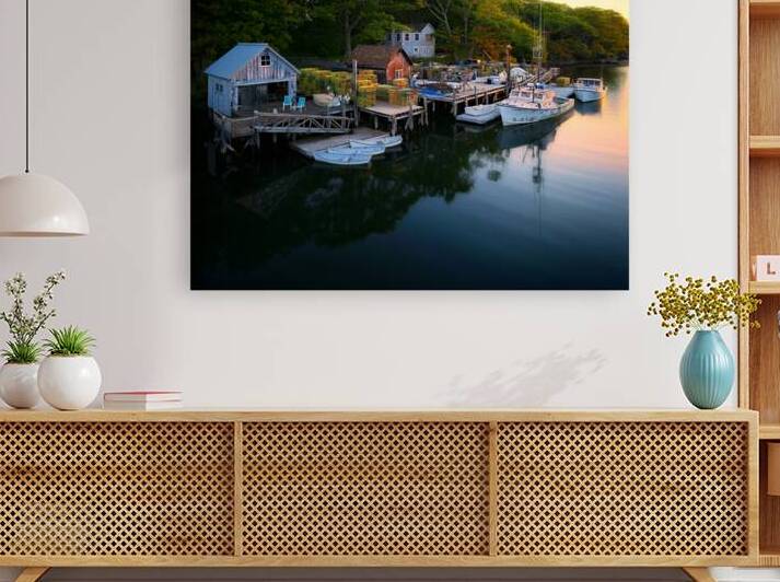 Dawn in Back Cove by Rick Berk