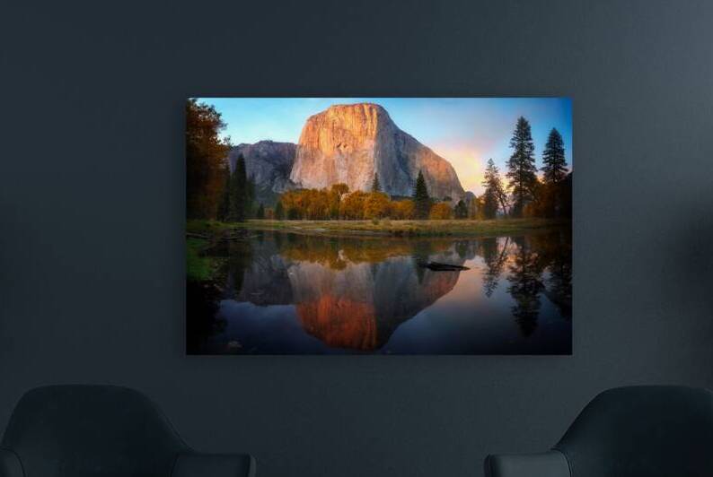 Autumn Reflections in Yosemite by Rick Berk