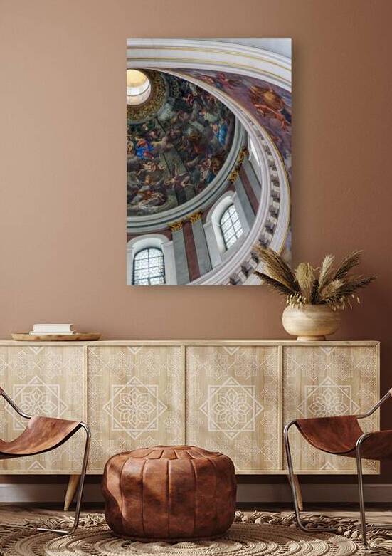 Detail of the Dome of St. Nicholass Cathedral by Rick Berk