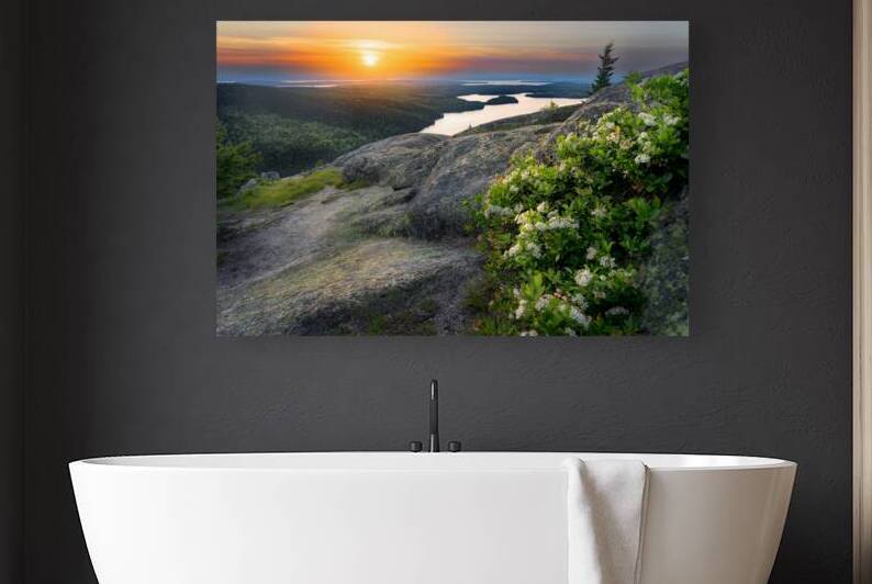 Sunset on Beech Mountain by Rick Berk
