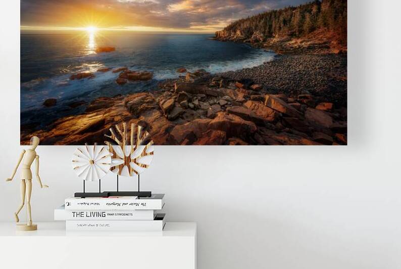 Sunrise at Otter Cliff by Rick Berk